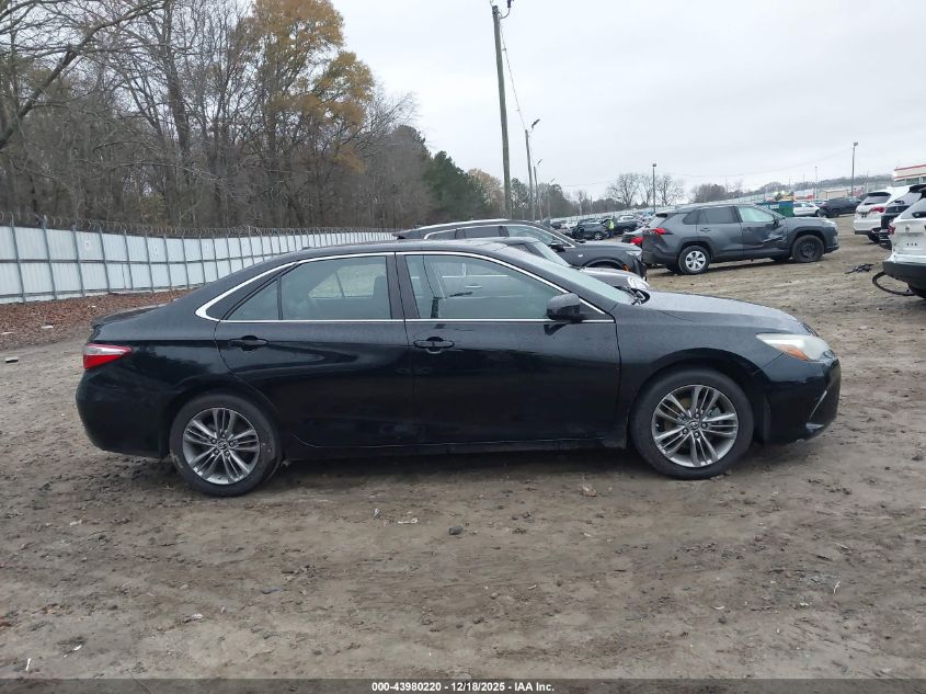 2015 Toyota Camry Se VIN: 4T1BF1FK4FU496990 Lot: 43980220