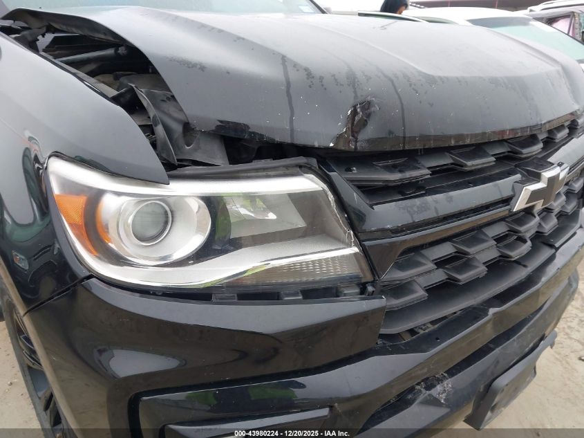 2021 Chevrolet Colorado 2Wd Short Box Z71 VIN: 1GCGSDEN7M1111133 Lot: 43980224