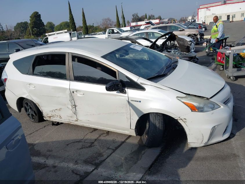 2014 Toyota Prius V Three VIN: JTDZN3EU3EJ013252 Lot: 43980228
