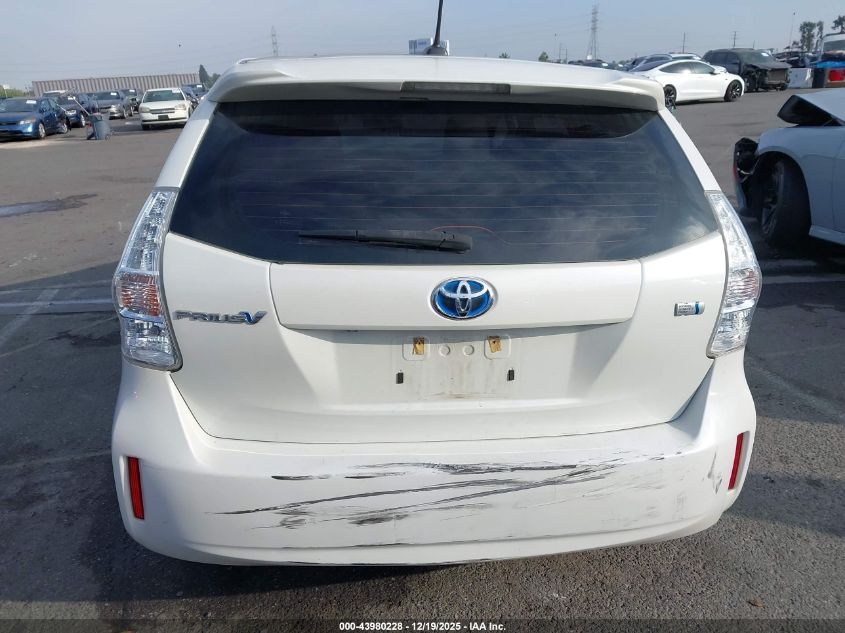 2014 Toyota Prius V Three VIN: JTDZN3EU3EJ013252 Lot: 43980228