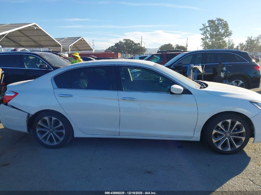 2015 Honda Accord Sport VIN: 1HGCR2F51FA046992 Lot: 43980229