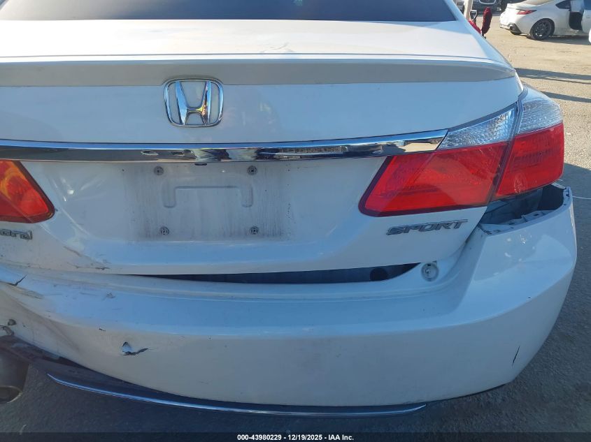 2015 Honda Accord Sport VIN: 1HGCR2F51FA046992 Lot: 43980229