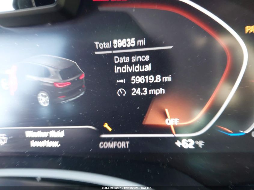 2019 BMW X5 xDrive40I VIN: 5UXCR6C52KLL64031 Lot: 43980237