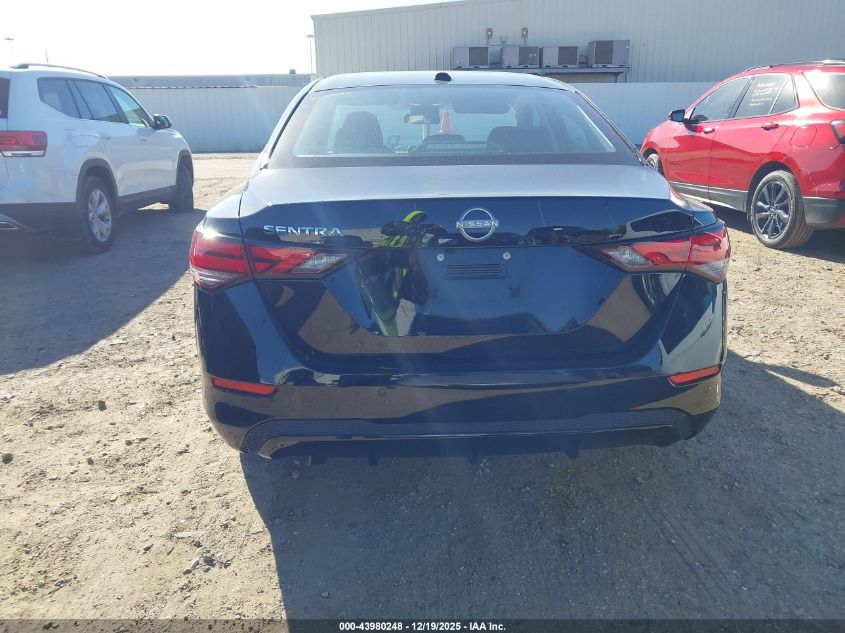 2025 Nissan Sentra Sv VIN: 3N1AB8CV2SY387408 Lot: 43980248