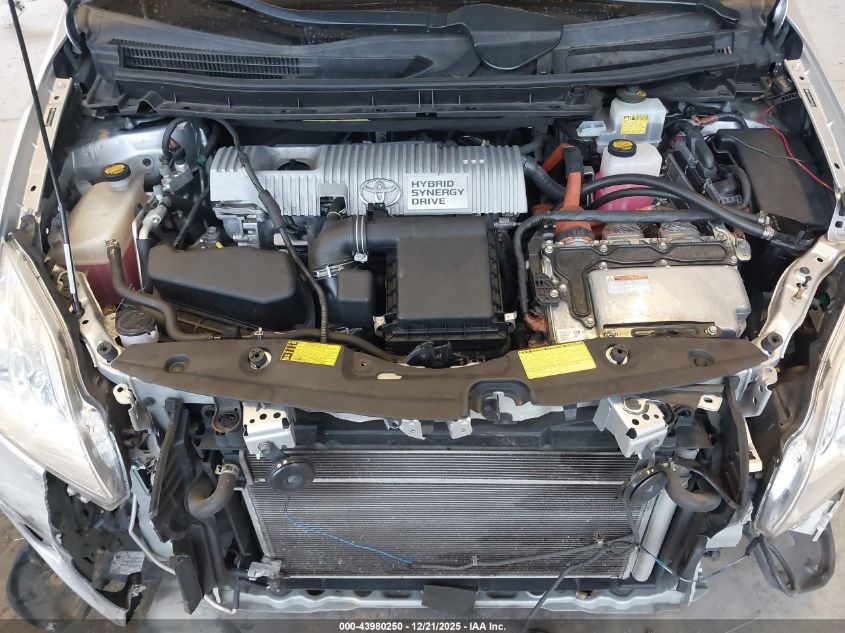 2012 Toyota Prius Two VIN: JTDKN3DU0C5464440 Lot: 43980250