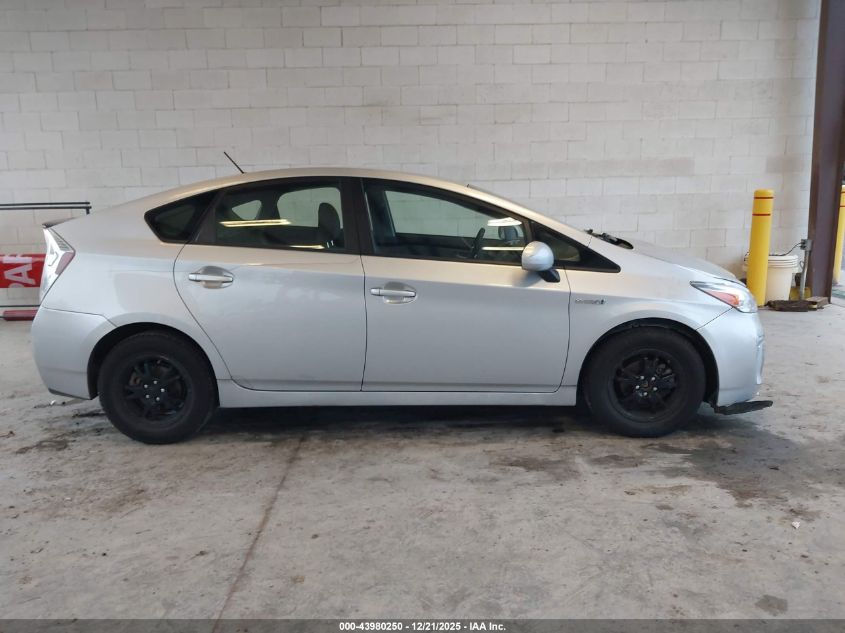 2012 Toyota Prius Two VIN: JTDKN3DU0C5464440 Lot: 43980250