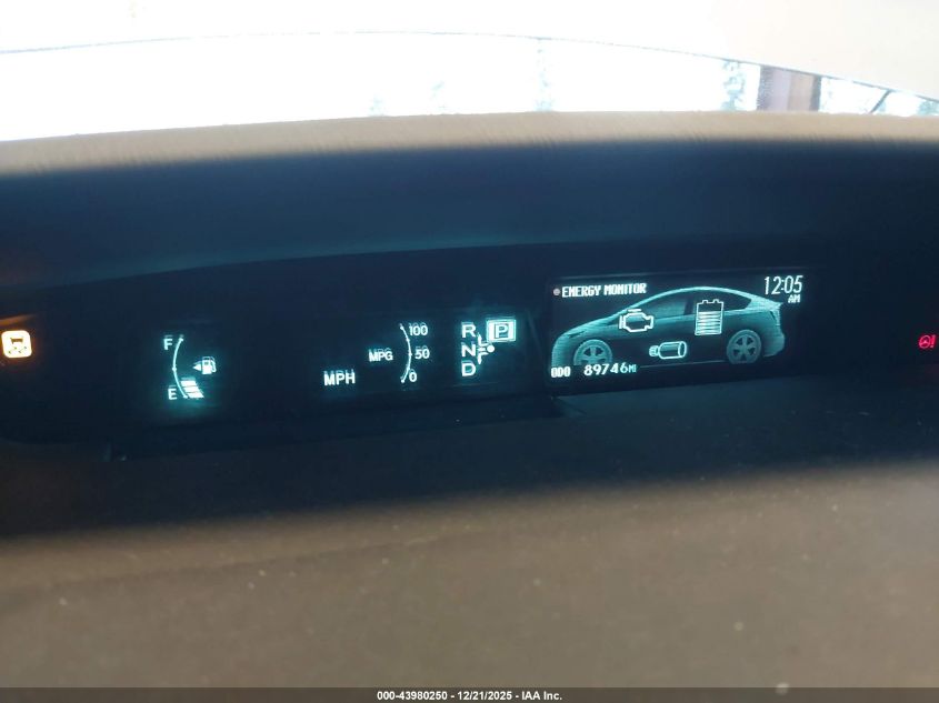 2012 Toyota Prius Two VIN: JTDKN3DU0C5464440 Lot: 43980250