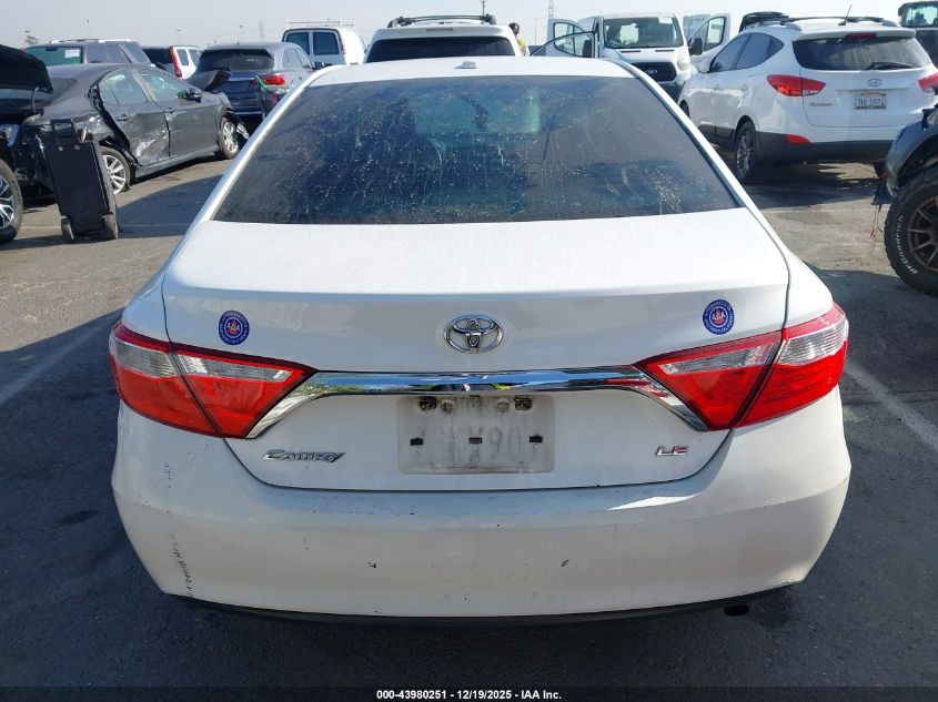 2015 Toyota Camry Le VIN: 4T1BF1FK9FU055355 Lot: 43980251