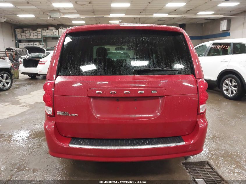 2016 Dodge Grand Caravan Se Plus VIN: 2C4RDGBG7GR107562 Lot: 43980254