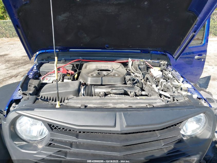 2020 Jeep Wrangler Sport 4X4 VIN: 1C4GJXAN2LW261033 Lot: 43980255