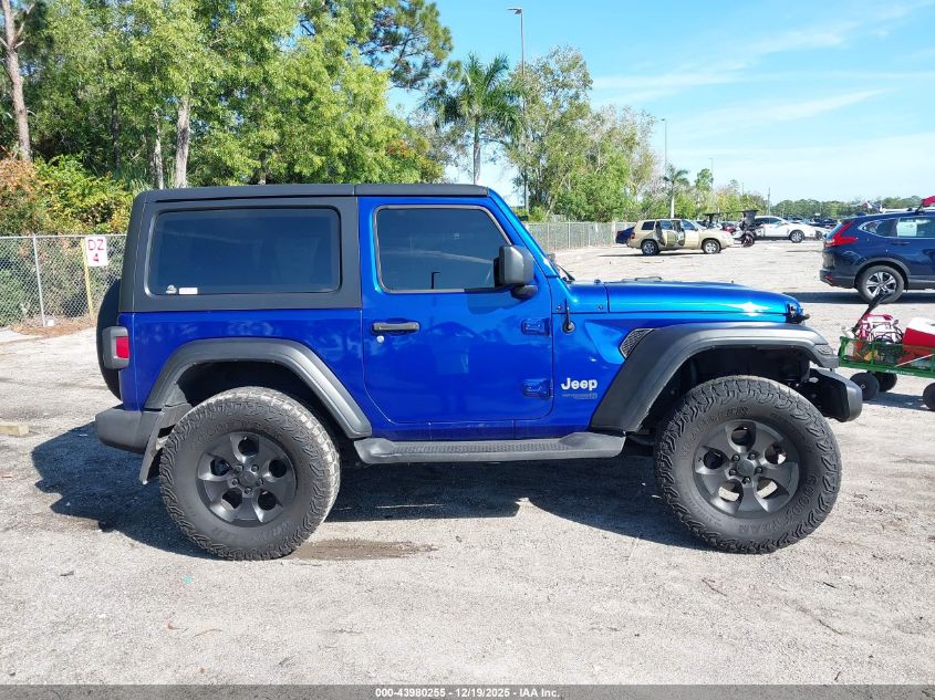 2020 Jeep Wrangler Sport 4X4 VIN: 1C4GJXAN2LW261033 Lot: 43980255