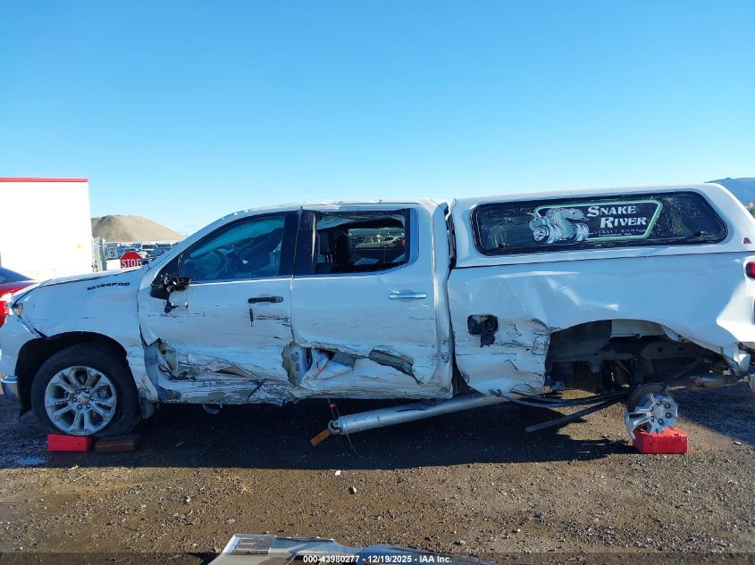 2022 Chevrolet Silverado 1500 4Wd Standard Bed Ltz VIN: 3GCUDGEL0NG634266 Lot: 43980277