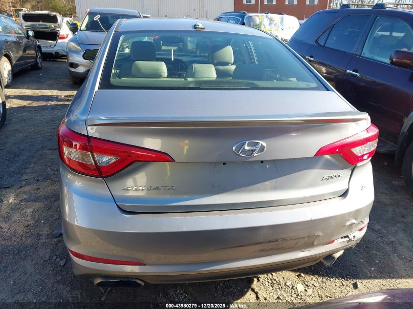 2016 Hyundai Sonata Sport VIN: 5NPE34AF0GH268955 Lot: 43980279