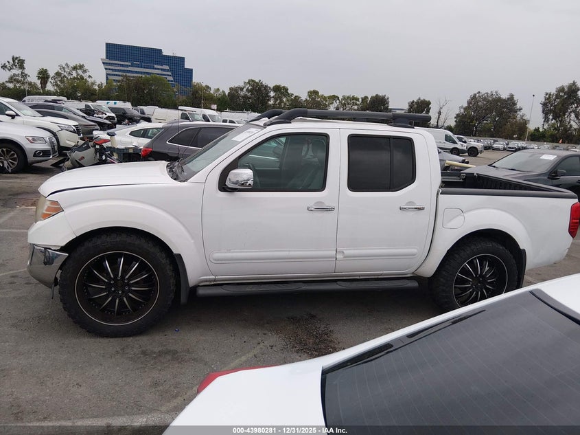 2012 Nissan Frontier 4.0 Sl White Lot 111043980281 Vin 1N6AD0EV6CC417524