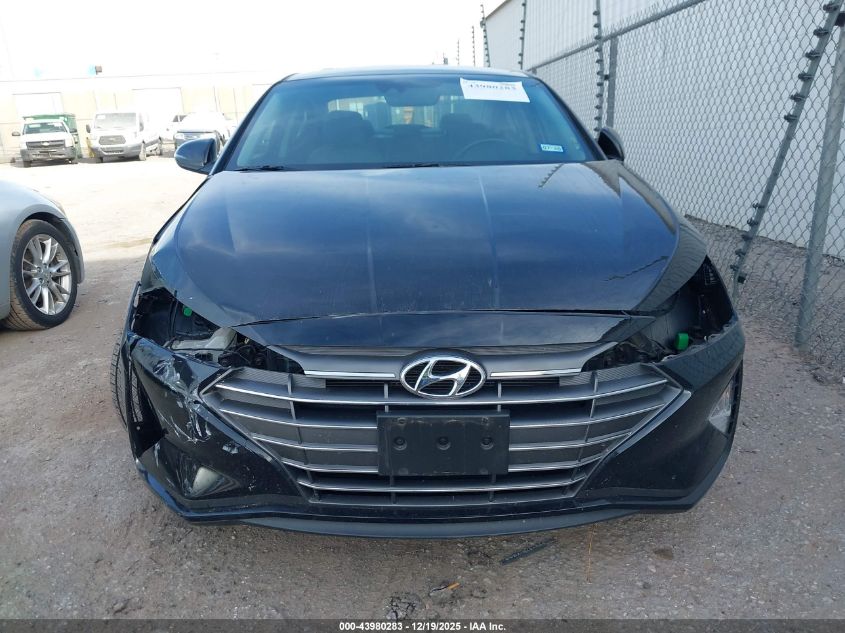 2019 Hyundai Elantra Limited VIN: 5NPD84LF2KH482025 Lot: 43980283