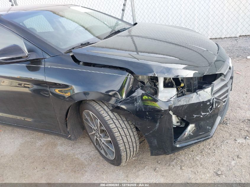 2019 Hyundai Elantra Limited VIN: 5NPD84LF2KH482025 Lot: 43980283