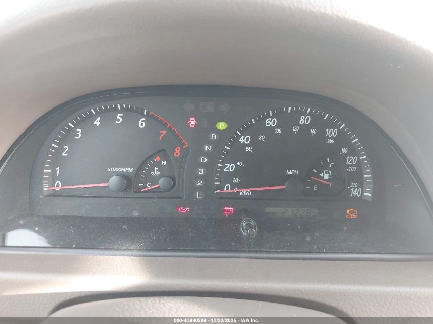 2004 Toyota Camry Xle V6 VIN: JTDBF32K340157387 Lot: 43980299