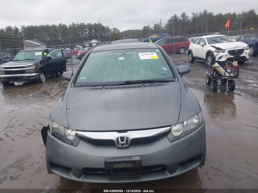 2009 Honda Civic Lx VIN: 1HGFA16559L020225 Lot: 43980306