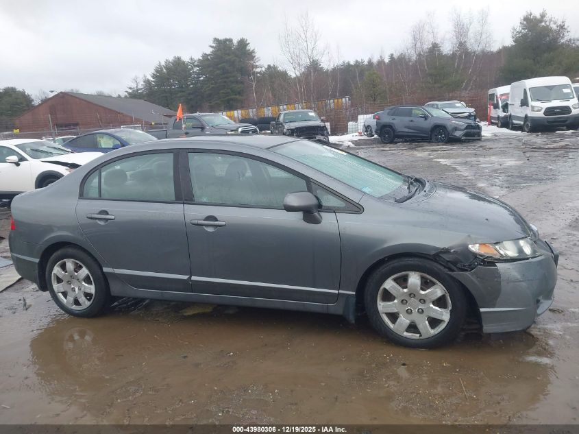 2009 Honda Civic Lx VIN: 1HGFA16559L020225 Lot: 43980306