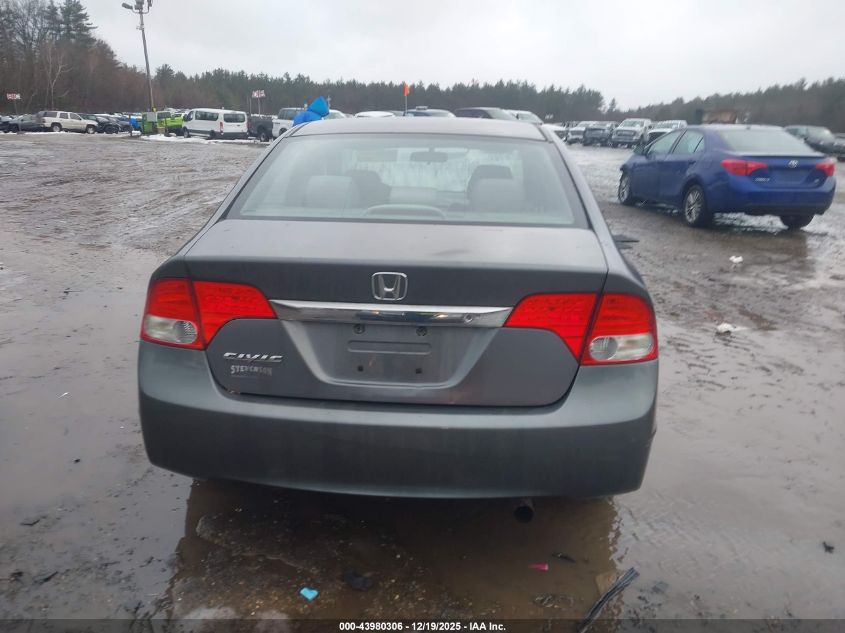 2009 Honda Civic Lx VIN: 1HGFA16559L020225 Lot: 43980306