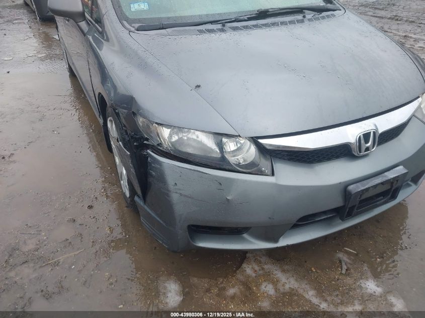 2009 Honda Civic Lx VIN: 1HGFA16559L020225 Lot: 43980306