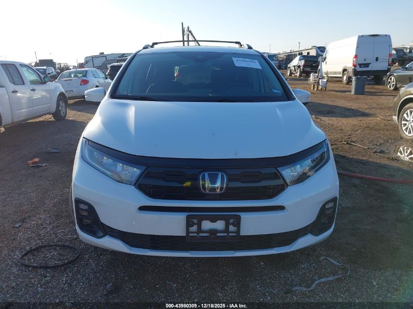 2025 Honda Odyssey Touring VIN: 5FNRL6H84SB027265 Lot: 43980309