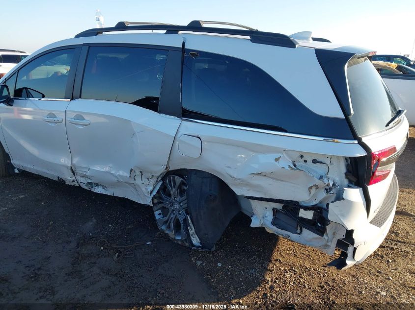 2025 Honda Odyssey Touring VIN: 5FNRL6H84SB027265 Lot: 43980309