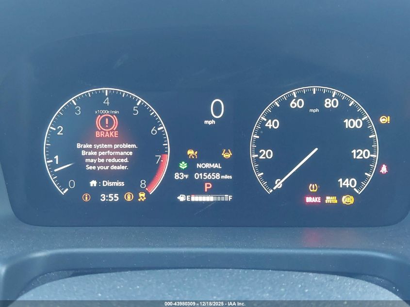 2025 Honda Odyssey Touring VIN: 5FNRL6H84SB027265 Lot: 43980309