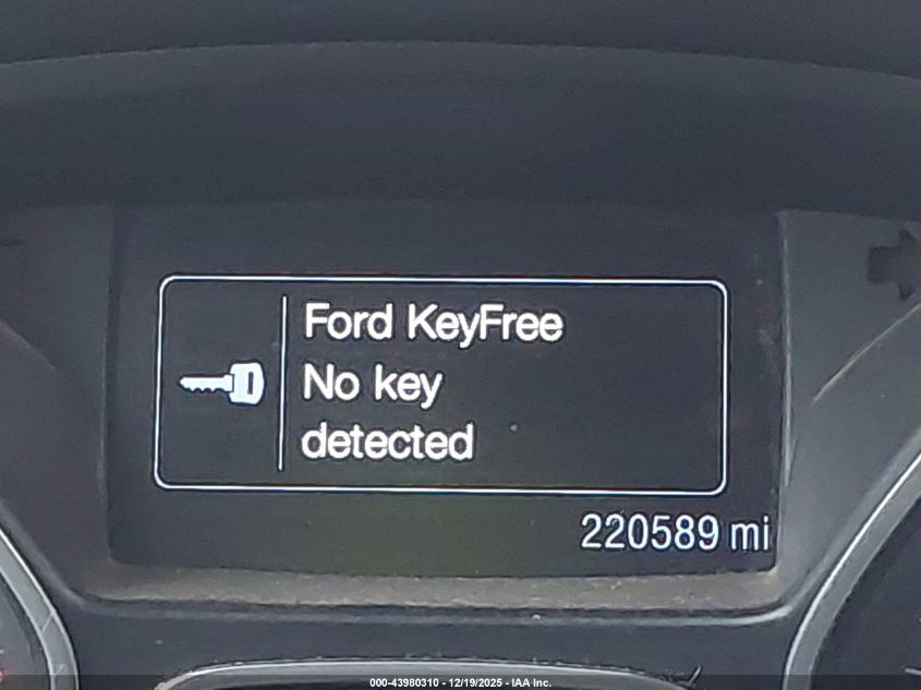 2013 Ford Escape Sel VIN: 1FMCU0H9XDUA09318 Lot: 43980310