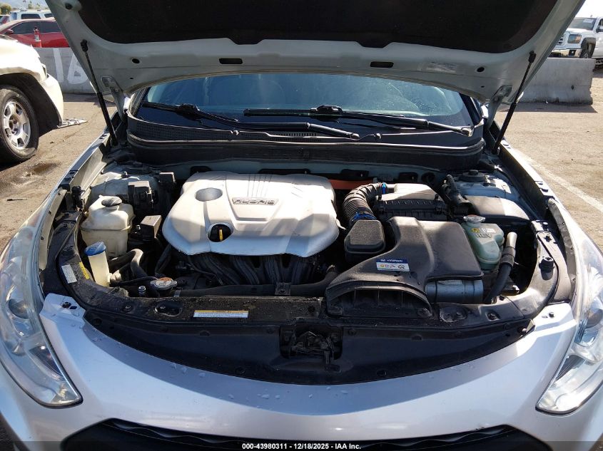 2012 Hyundai Sonata Hybrid VIN: KMHEC4A47CA057392 Lot: 43980311