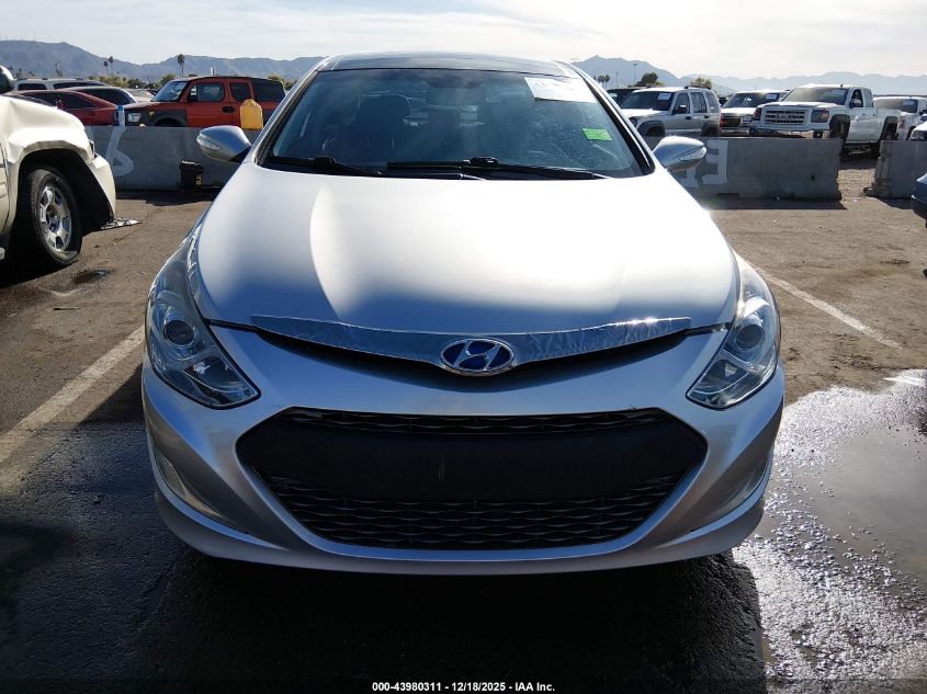 2012 Hyundai Sonata Hybrid VIN: KMHEC4A47CA057392 Lot: 43980311