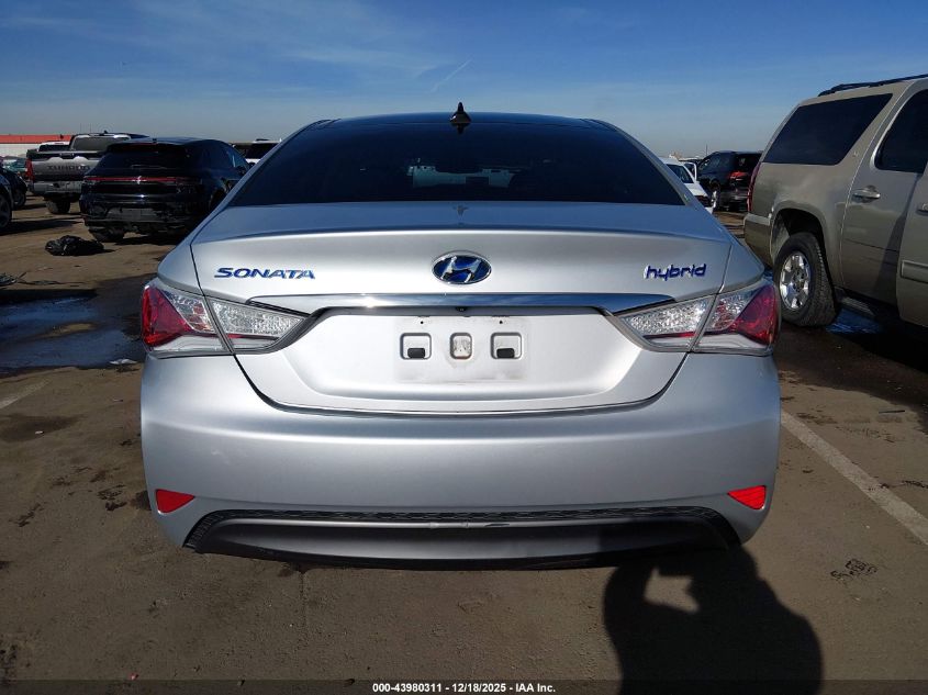 2012 Hyundai Sonata Hybrid VIN: KMHEC4A47CA057392 Lot: 43980311