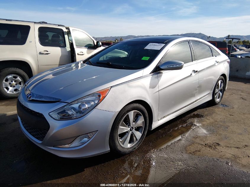 2012 Hyundai Sonata Hybrid VIN: KMHEC4A47CA057392 Lot: 43980311