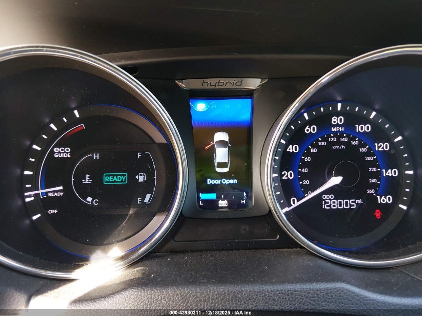 2012 Hyundai Sonata Hybrid VIN: KMHEC4A47CA057392 Lot: 43980311