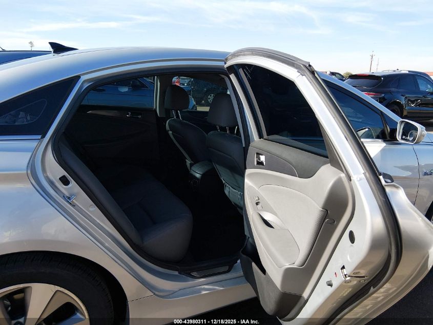 2012 Hyundai Sonata Hybrid VIN: KMHEC4A47CA057392 Lot: 43980311