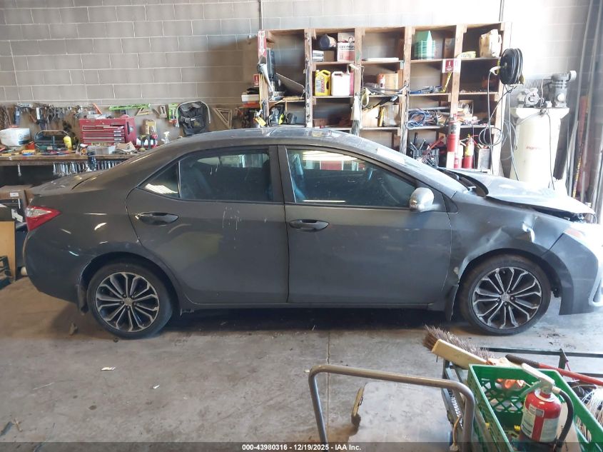 2016 Toyota Corolla S Premium VIN: 2T1BURHE9GC622310 Lot: 43980316
