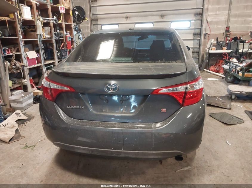 2016 Toyota Corolla S Premium VIN: 2T1BURHE9GC622310 Lot: 43980316