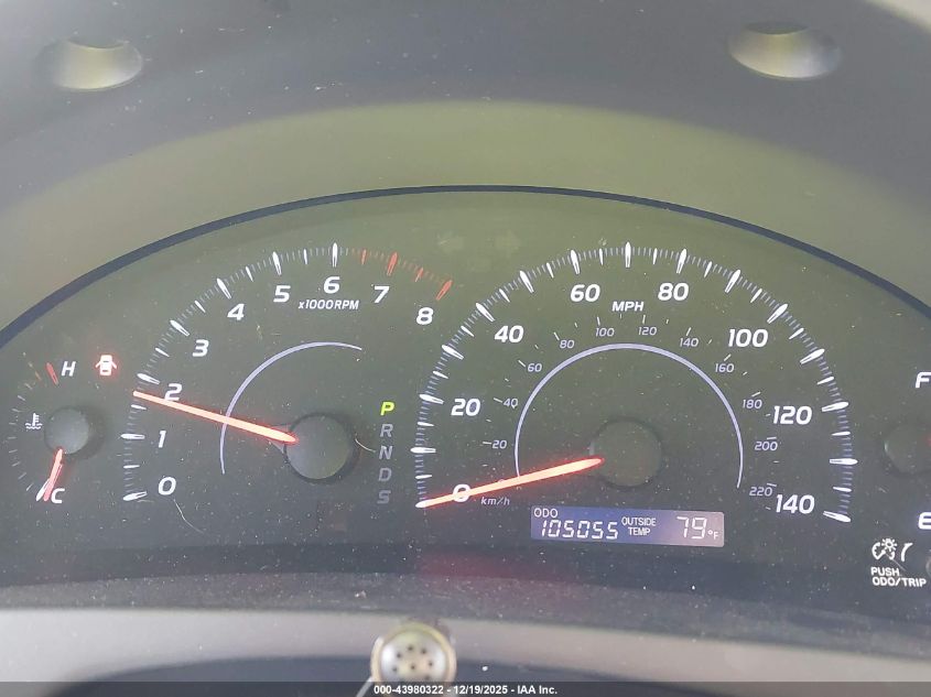 2010 Toyota Camry Le VIN: 4T1BF3EK6AU543622 Lot: 43980322