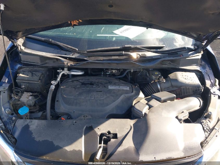 2019 Honda Odyssey Ex VIN: 5FNRL6H50KB133041 Lot: 43980326