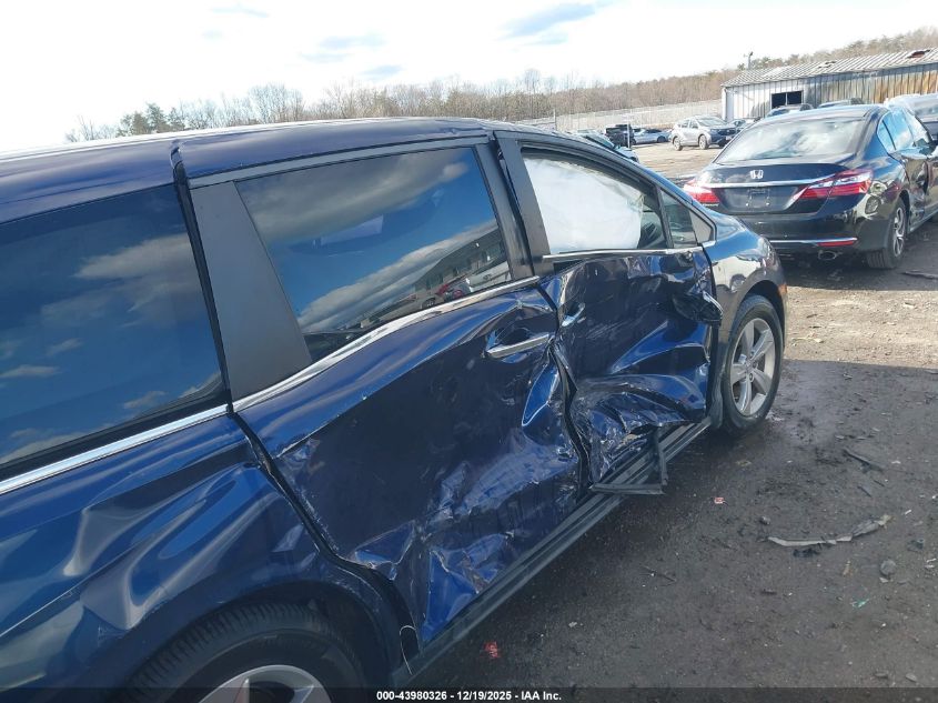 2019 Honda Odyssey Ex VIN: 5FNRL6H50KB133041 Lot: 43980326