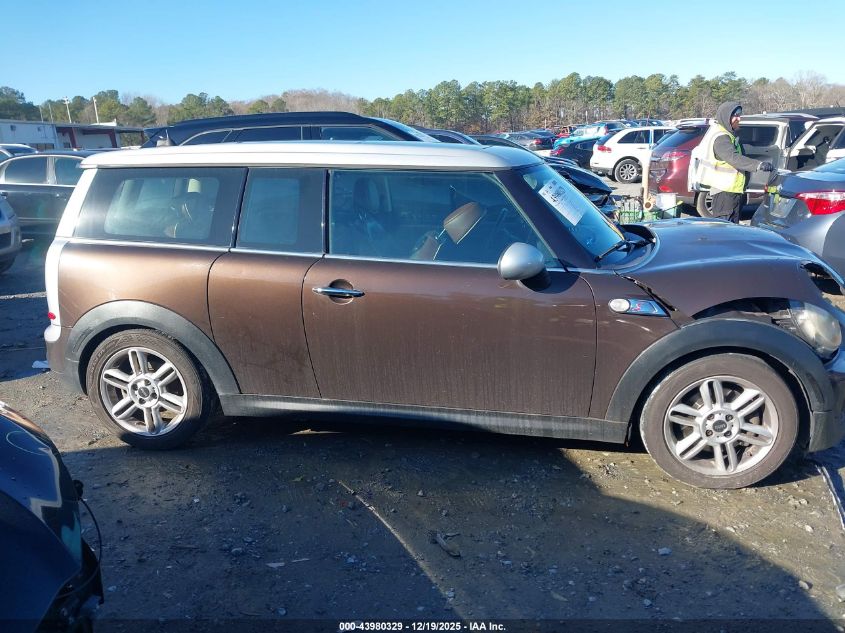 2012 Mini Cooper S Clubman VIN: WMWZG3C53CTY38616 Lot: 43980329
