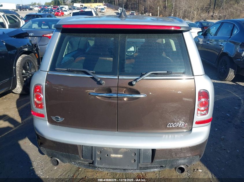 2012 Mini Cooper S Clubman VIN: WMWZG3C53CTY38616 Lot: 43980329