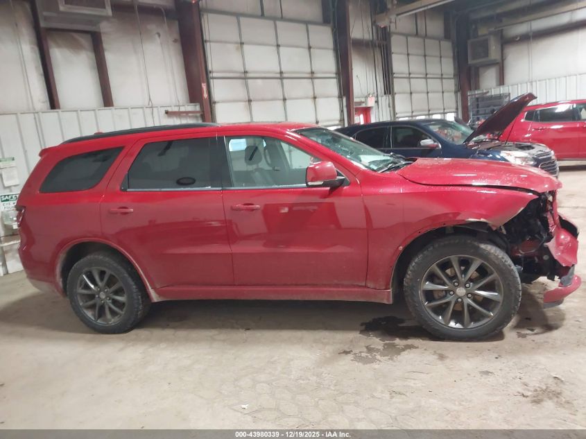 2018 Dodge Durango Gt Awd VIN: 1C4RDJDG8JC456417 Lot: 43980339