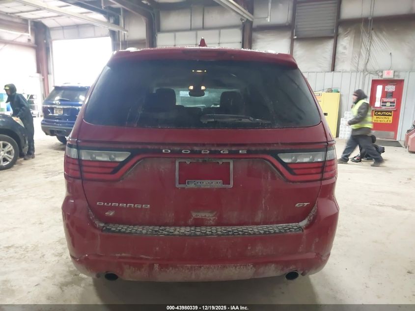 2018 Dodge Durango Gt Awd VIN: 1C4RDJDG8JC456417 Lot: 43980339