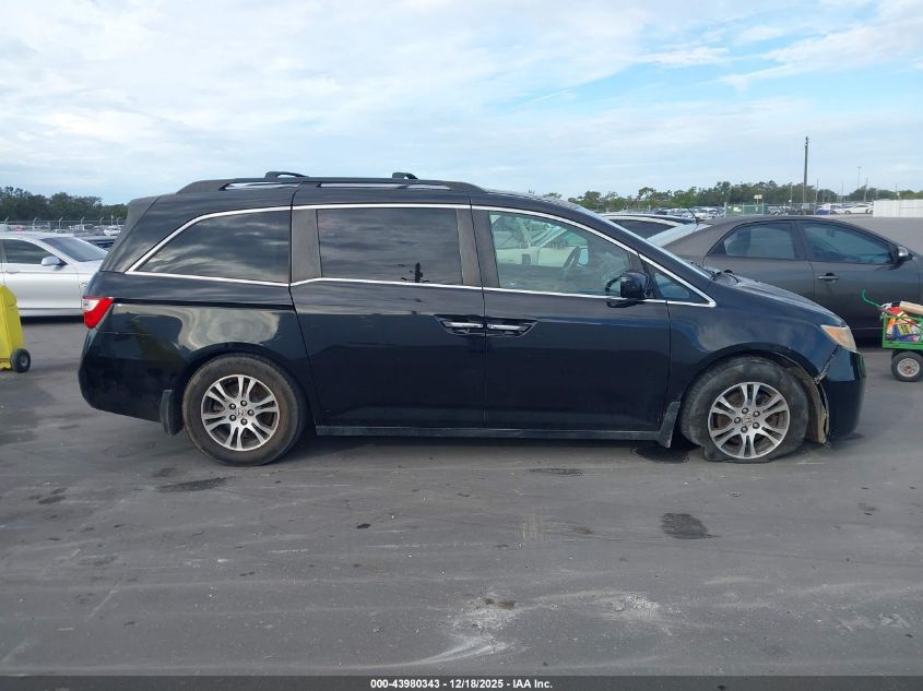 2011 Honda Odyssey Ex-L VIN: 5FNRL5H60BB014179 Lot: 43980343