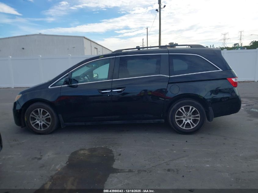 2011 Honda Odyssey Ex-L VIN: 5FNRL5H60BB014179 Lot: 43980343