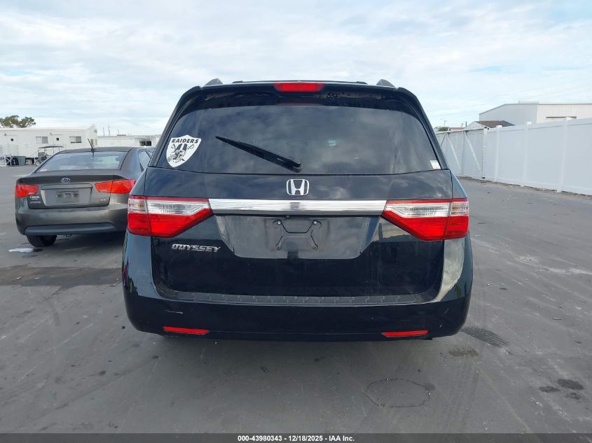 2011 Honda Odyssey Ex-L VIN: 5FNRL5H60BB014179 Lot: 43980343