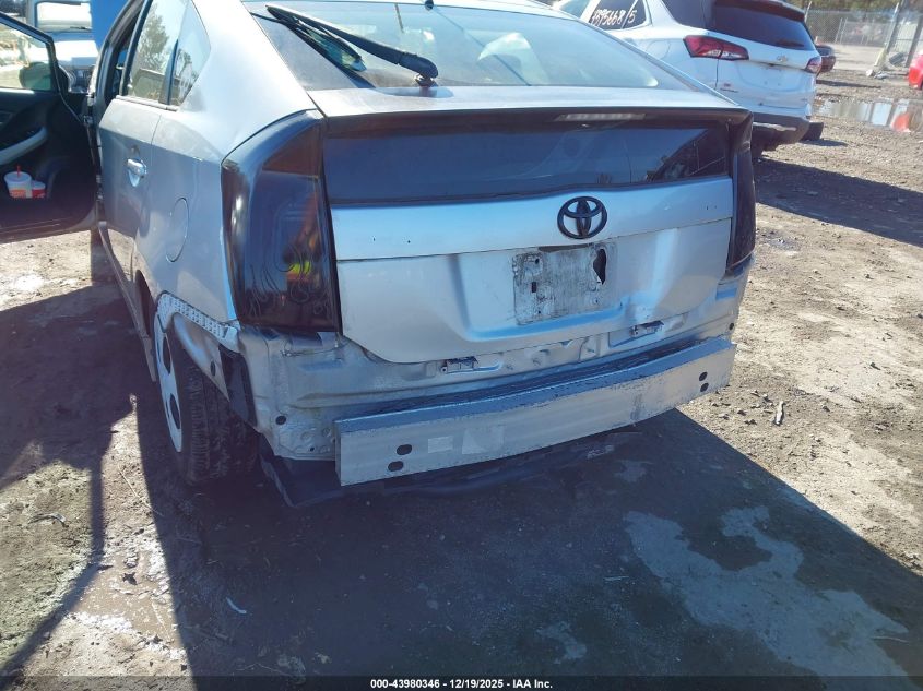 2012 Toyota Prius Two VIN: JTDKN3DU7C1537505 Lot: 43980346