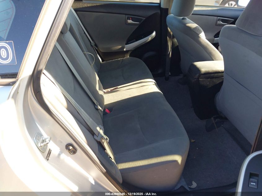 2012 Toyota Prius Two VIN: JTDKN3DU7C1537505 Lot: 43980346