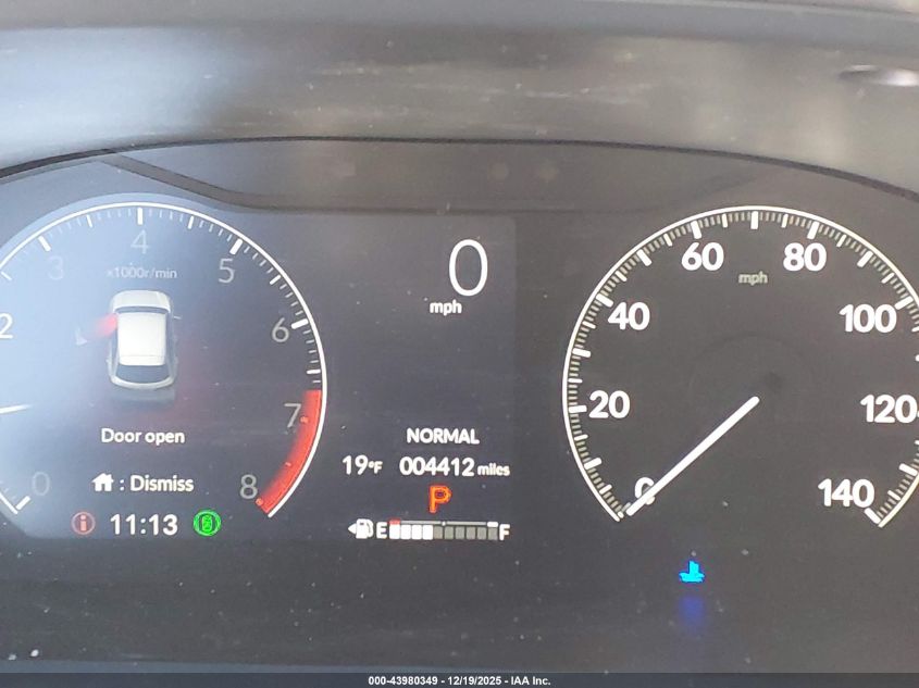 2025 Honda Hr-V Awd Sport VIN: 3CZRZ2H59SM749270 Lot: 43980349